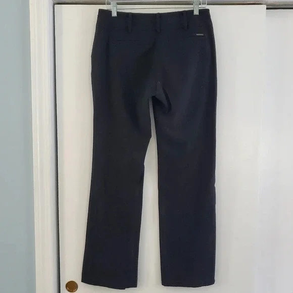 New York & Company 7th Avenue Black Bootcut 6 Regular Dress Pants - Picture 2 of 7